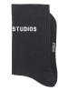 Copenhagen Studios Tennissocken in 1x anthrazit, 1x off white