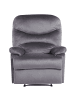 Beliani Sessel ESLOV in Grau/Schwarz - (W) 85 x (H) 103 x (L) 90 cm