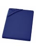 Carpe Sonno Edel Jersey Spannbettlaken in Blau