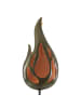 näve LED Solarleuchte "FLAMME" in bronze - (L)12.7 cm x (B)6.5 cm x (H)84 cm