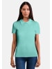 CASH-MERE.CH Poloshirt Kurzarm in Minzgrün