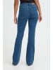 Pulz Jeans PZBECCA Boot Cut in Medium Blue Denim