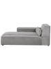 Beliani Chaiselongue HELLNAR in Grau - (W) 102 x (H) 70 x (L) 176 cm rechtsseitig