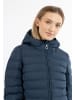 DreiMaster Maritim Wattierte Winterjacke in Marine