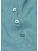 GOLDNER Eleganter Herbstcardigan mit Rundhals in aqua