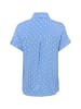 Franco Callegari Bluse Debby in blau weiß - 0004