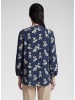 Rabe Bluse in Dunkelblau