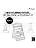 Hauck 3-tlg. Alpha Plus Sparset - Hochstuhl in gray,green