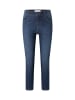 ANGELS  Slim Fit Jeans Jeans Cici Crop Slit mit Super Stretch Denim in blue used