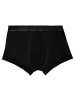 Emporio Armani 3er Pack Trunks Cotton in Schwarz