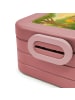 Mr. & Mrs. Panda MEPAL Bentobox Bären mit Hut Design ohne Spruch in Rot Pastell