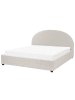 Beliani 2-tlg Doppelbett VAUCLUSE in Beige
