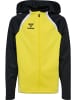 Hummel Kinder Hoodie "Lead 2.0 Zip Hoodie" in Gelb