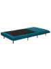 Beliani Einzelsofa SETTEN in Blau/Braun - (W) 104 x (H) 82 x (L) 90 cm