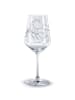 Mr. & Mrs. Panda Rotwein Glas Sternzeichen Skorpion ohne Spruch in Transparent