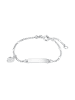 Amor Identarmband Silber 925, rhodiniert in Silber