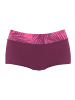 LASCANA ACTIVE Bikini-Hotpants in bordeaux bedruckt