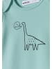 Minoti 2er. Set: Kurzarmbody 24babypack18 in graumeliert