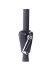 Beliani Marktschirm BAIA in Grau/Schwarz - (W) 255 x (H) 235 x (L) 255 cm