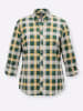 WITT WEIDEN Flanell-Bluse in moos-ecru-kariert