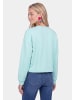IZIA Women Sweatshirt in Aqua