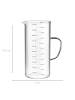 Maku Krug mit Messbecher, 1 l in Transparent, 9 x 19,5 x 14 cm