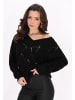 faina Women Sweater in Black