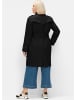 sheego Trenchcoat in schwarz