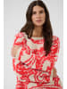 Cream Strickpullover CRTemikka Loose fit in Red Paisley
