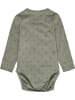 Hummel Kinder Langarmbody "Mini Bee Aop Body Longsleeve" in Schwarz