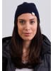 CASH-MERE.CH Bio Beanie in Marine Blau
