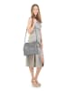 Samantha Look Shopper echt Leder in grau