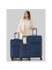 Bugatti Valencia Soft 4 Rollen Kofferset 3-teilig mit Dehnfalte navy