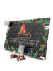 Mr. & Mrs. Panda Advents-Teekalender Rotkehlchen Schlitten mit S... in Kreidetafel