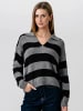 TeeShoppen Pullover Nora Knit in Grey-Black