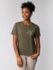 wat? Apparel T-Shirt Gartenliebe in Khaki