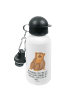 Mr. & Mrs. Panda Kindertrinkflasche Affe mit Spruch in Weiß