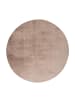 Vivorum Wohnzimmer / Schlafzimmer  Kurzflor Teppich Cross 425 in taupe