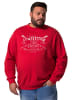 Men Plus Sweatshirt in rot