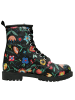 Dogo Longe Boots - Flower & Birds BLACK 36 in Schwarz
