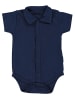TupTam Baby Jungen Langarm Kurzarm Body mit Kragen in blau Modell 1