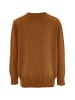 caissa Damen Strickpullover in Taupe Melange