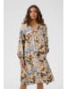 CULTURE Kleid CUhizzy Relaxed fit in Brown/Blue Splash