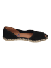 Verbenas Espadrilles CRUZ in schwarz