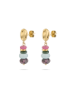 Tamaris Ohrhänger Natural Stones in gold