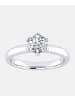 Ethische Diamanten Ring aus 375 Weißgold mit Lab Grown Diamant