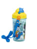 Disney Mickey Mouse Kinder Trinkflasche 465ml mit Strohhalm und Tragegurt