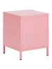 Beliani Nachttisch MALAVI in Rosa - (W) 43 x (H) 55 x (L) 40 cm