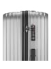 Pack Easy Genius 4 Rollen Trolley L 76 cm mit Dehnfalte silber