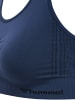 Hummel Hummel Top Hmlmt Yoga Damen Dehnbarem Atmungsaktiv Feuchtigkeitsabsorbierenden Nahtlosen in INSIGNIA BLUE